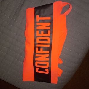 Fabletics X Demi Lovato coral tank top